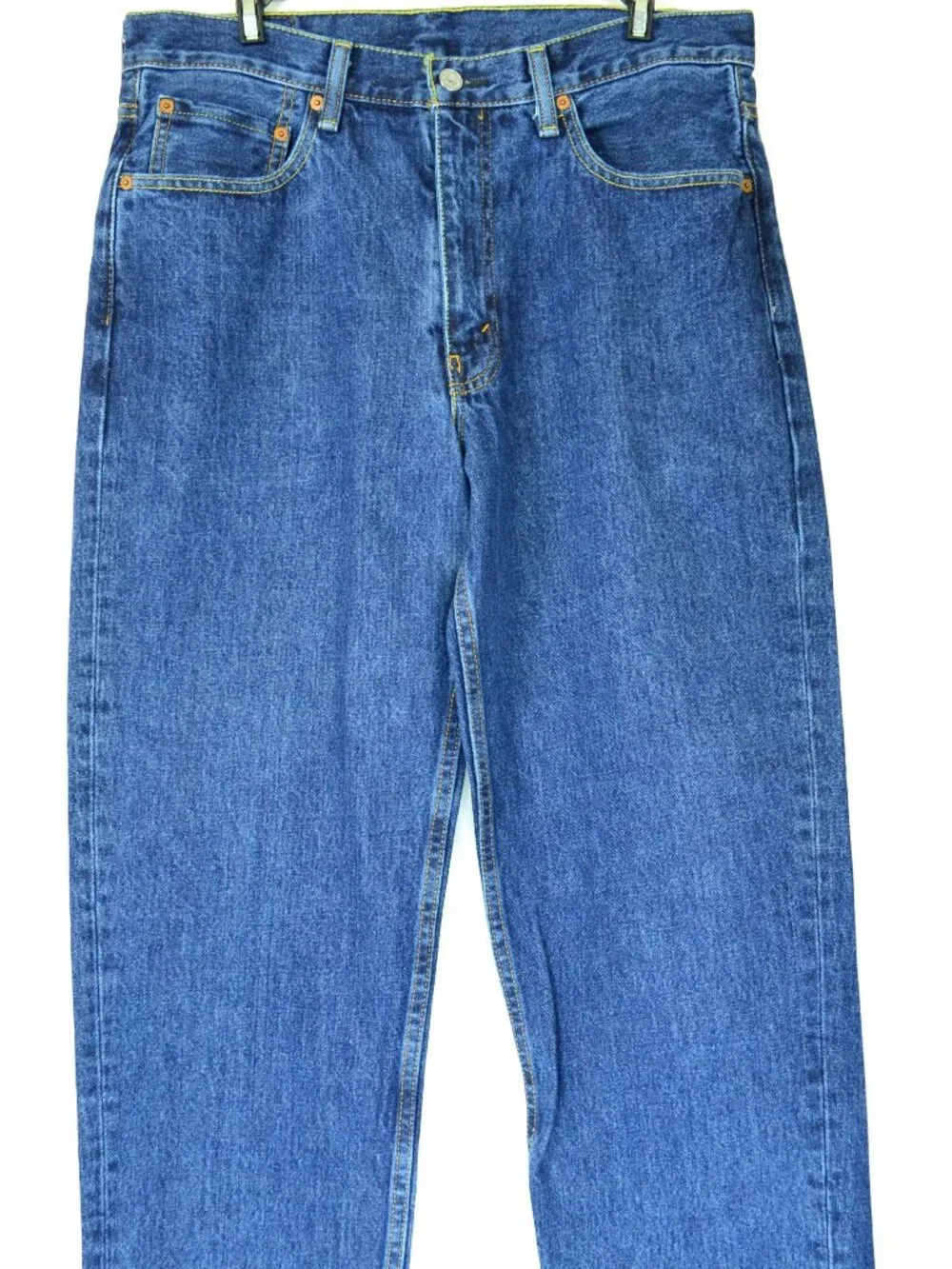 Levi's 550 Men's Size W34 L30 Blue Medium Wash Relaxed Fit Denim Jeans